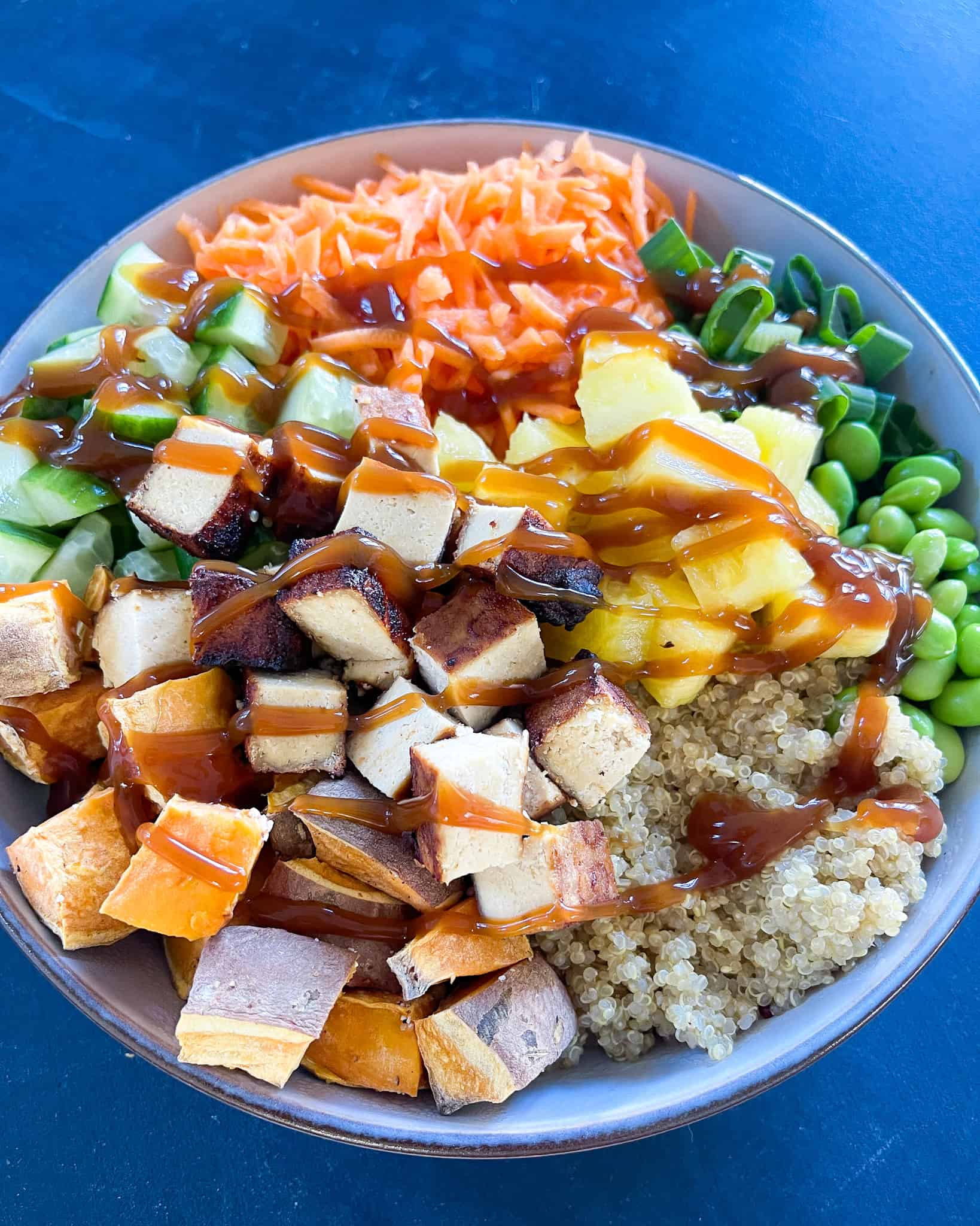 vegansk salat bowl